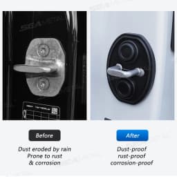 BLALION Car Door Closing Shockproof Silicone Cushion Mute Shock Absorber Protective Covers Mute Buffering Cushion Accessories