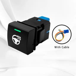 Push Button Switch Green White Light Radar Power Fog Light Fixed Horn Garage Momentary Type For Toyota Camry Corolla RAV4 Prado