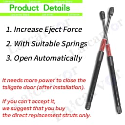 For Ford Focus Mk3 & MK3.5 5-door Hatchback 2011-2019 Auto Struts With Springs Rear Tailgate Trunk Boot Easy Open Dampers Shocks