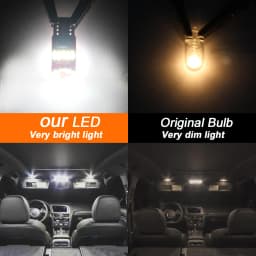 13Pcs Canbus For Volkswagen VW Golf 4 MK4 1999 2000 2001 2002 2003 2004 2005 LED Interior Map Dome Light Kit Car Accessories