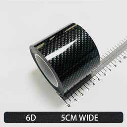 Carbon Fiber Car Stickers Self-adhesive Automotive Wrap Tape Matte Black Self-Adhesive Film 3D Vinyl Car Strips Film Accessories