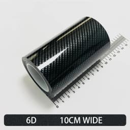 Carbon Fiber Car Stickers Self-adhesive Automotive Wrap Tape Matte Black Self-Adhesive Film 3D Vinyl Car Strips Film Accessories