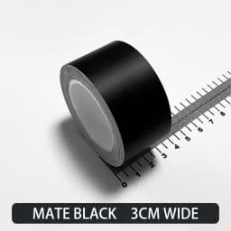Carbon Fiber Car Stickers Self-adhesive Automotive Wrap Tape Matte Black Self-Adhesive Film 3D Vinyl Car Strips Film Accessories