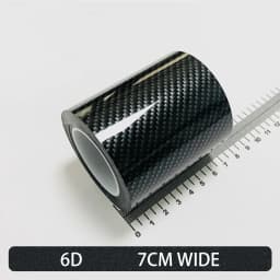 Carbon Fiber Car Stickers Self-adhesive Automotive Wrap Tape Matte Black Self-Adhesive Film 3D Vinyl Car Strips Film Accessories