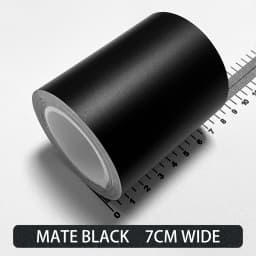 Carbon Fiber Car Stickers Self-adhesive Automotive Wrap Tape Matte Black Self-Adhesive Film 3D Vinyl Car Strips Film Accessories