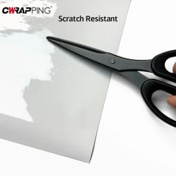 Car Stickers Glossy White Waterproof Vinyl Film Auto Bonding Scooter Motorcycle Body Film Protective Decor for Car Accessories
