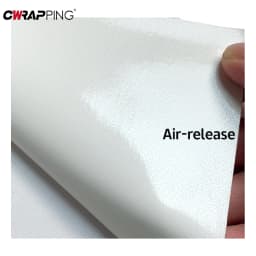Car Stickers Glossy White Waterproof Vinyl Film Auto Bonding Scooter Motorcycle Body Film Protective Decor for Car Accessories