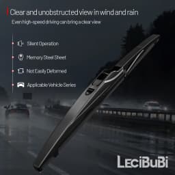 Rear Windshield Wiper Blade Windscreen Wipers Accessories For Chevrolet Spark EV M400 2016-2023 2017 2018 2019 2020 2021 2022