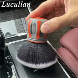 Lucullan Small Multi-Purpose Detailing Brush Nylon Soft Bristles For Dusting or Scrubbing Interior & Delicate Surfaces