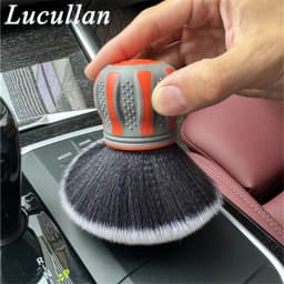 Lucullan Small Multi-Purpose Detailing Brush Nylon Soft Bristles For Dusting or Scrubbing Interior & Delicate Surfaces
