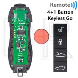 Great ID49 PCF7945P 315/433/434MHz No Keyless/Keyless Go Car Remote Key DIY Parts For Porsche Macan Panamera Cayenne