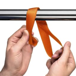 2PCS Car Motorcycle Packing Tie Downs Loop Strap Trunk Cargo Luggage Fixed Durable Mutipurpose Nylon Soft Straps Universal