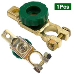 Universal Car Battery Switch Battery Terminal Link Switch Car Battery Power-off Switch Quick Cut-off Disconnect Protector RV