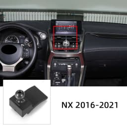 For Lexus ES200 IS250 RX450h CT200h LX570 NX300h LS UX250h Fixed Air Outlet Bracket Base Car Phone Holder Base Special Mounts