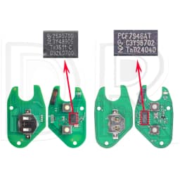 Great 433ASK ID46 PCF7946 Car Remote Key For Renault Trafic Master Kangoo Movano Transmister For Opel Vivaro Vauxhall 2003-2012