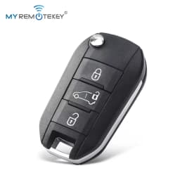 MYREMOTEKEY Flip Remote Key Shell For Peugeot Expert Partner 508 308 3008 Citroen C3 C4 C4L Elysee Dispatch Berlingo HU83/VA2