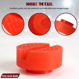 Car Lift Jack Support Stand Polyethylene Pads Wheel Dolly Slotted Floor Frame Rail Adapter Repair Tools For Lexus Subaru Fiat