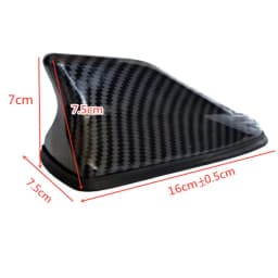 Universal Car Antennas Shark Fin Antenna Auto Radio Signal Aerials Roof Antennas for Universal Car Model Car Styling Aerials