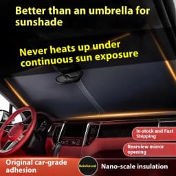 Windshield Sunshade Car Visor Front Window parasol Sun Shade Cover For Renault Megane Clio Espace Arkana Captur Car Sun Visor