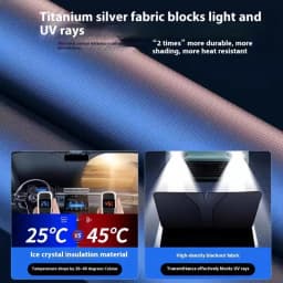 Windshield Sunshade Car Visor Front Window parasol Sun Shade Cover For Renault Megane Clio Espace Arkana Captur Car Sun Visor