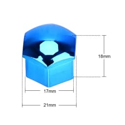 17/19/21mm 20Pcs Car Wheel Nut Caps Anti-Rust Auto Hub Screw Protection Covers Car Tire Screw Caps Nut Bolt Covers Auto Exterior
