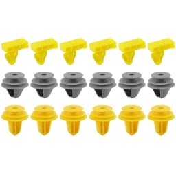 18Pcs Front Wheel Arch Trim Clips Car Exterior Flare Horn Fastener Clip Accessories 84953JA00A For Nissan Qashqai J11 2014-2021