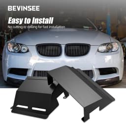 BEVINSEE Aluminum Air Intake Scoops for BMW E90 E92 E93 323i 325i 328i 330i 335i 335d 2007-2012, Car Accessories