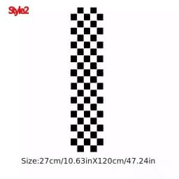 1pc Hood Car Sticker Personalized Stripe Stickers Auto Modified Body Sticker Car Accessories Decoration Covering Film