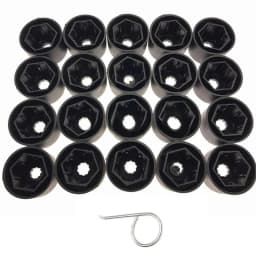 Car 17mm Wheel Lug Nut Bolt Cover for VW Volkswagen Phaeton Lupo EOS Caddy Golf MK5 GTI Skoda Tyre Hub Tire Screw Protection Cap