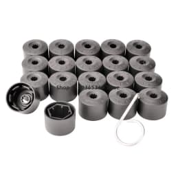 Car 17mm Wheel Lug Nut Bolt Cover for VW Volkswagen Phaeton Lupo EOS Caddy Golf MK5 GTI Skoda Tyre Hub Tire Screw Protection Cap