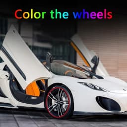 New Fashion 8M Car Wheel Decorative Strip Universal Car Rim Protect Strip Wheel Edge Protector Covers Decoration Accessories