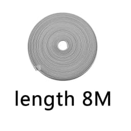 New Fashion 8M Car Wheel Decorative Strip Universal Car Rim Protect Strip Wheel Edge Protector Covers Decoration Accessories