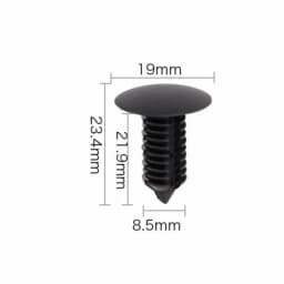 20Pcs For 5-11mm Hole Car Fender Clip Bumper Clip Plastic Screw Fasteners Auto Roof Tailgate Lining Rivet