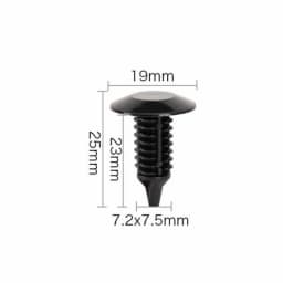 20Pcs For 5-11mm Hole Car Fender Clip Bumper Clip Plastic Screw Fasteners Auto Roof Tailgate Lining Rivet