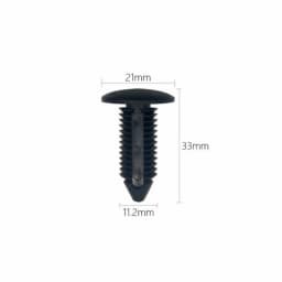 20Pcs For 5-11mm Hole Car Fender Clip Bumper Clip Plastic Screw Fasteners Auto Roof Tailgate Lining Rivet