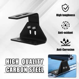 For ALPHARACK Roof Rack With A 90° Angle 65mm Stainless Steel Installation Bracket