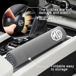 Car Towels Cleaning Drying Cloth with Car Cleaning Brush For Morris Garages MG ZS 7 6 Cyberster MG4 EV ES5 HS ONE GT GS MG3 EZS
