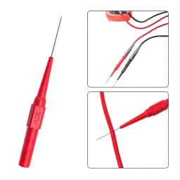 10PCS 30V Car Tip Probes Diagnostic Tools Multimeter Test Leads Extention Back Piercing Needle Tip Probes Auto Kit Machine 0.7MM