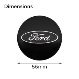 4pcs 56/60MM Wheel Center Caps Hub Car Rims Dust-proof Cover Hubcaps for Ford Focus 2 3 4 MK2 MK3 MK5 Fiesta MK7 Mondeo Fusion