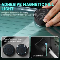 Car Vinyl Wrap Cutting Light Window Film Pattern Cut Precision Tool Car Tint Edge-Cutting Light Application Car Trunk Lighting