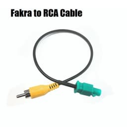 Rear View Camera Adapter Cable Fakra to RCA Suit for Mercedes-Benz Reversing Line Connector Car Rear Sight Conversion Wire
