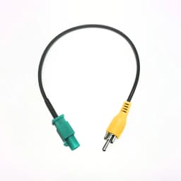 Rear View Camera Adapter Cable Fakra to RCA Suit for Mercedes-Benz Reversing Line Connector Car Rear Sight Conversion Wire