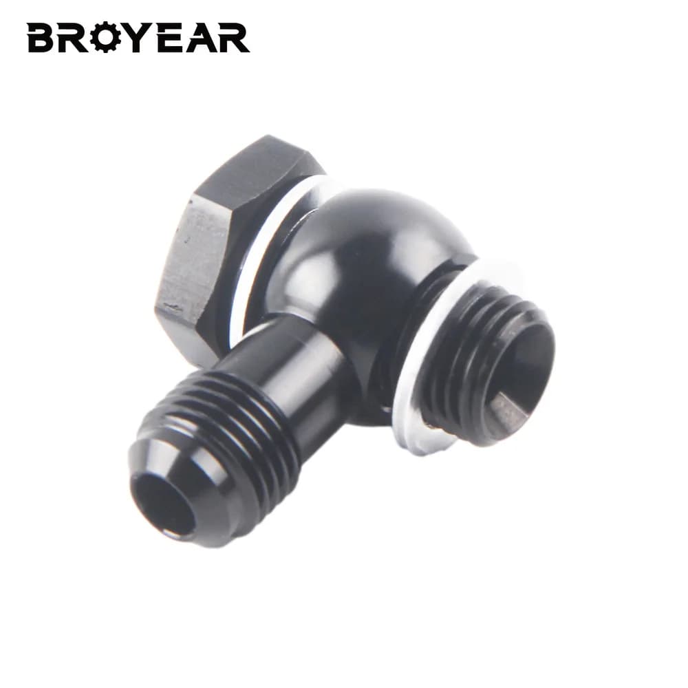 Broyear new Bolt Hydraulic Clutch Screw M12 M14 M16 M18 x 1.5 with Aluminum Banjo fitting Outlet Banjo male an4 an6 an8 an10