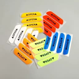 4pcs Universal Car Reflective Sticker Waterproof Wheel Eyebrows Door Stickers Open Sign Safety Reflective Safety Warning Tape