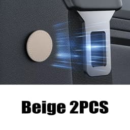 Magnetic Car Seat Belt Holder Fixing Clip Artificial Leather Seatbelt Limiter Buckle Car Interior Accessories