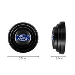 Car Door Shock Absorber Buffer Protective Stickers Soundproof Rubber Pads For Ford Ranger Focus Kuga Mustang Mondeo Fusion Esco