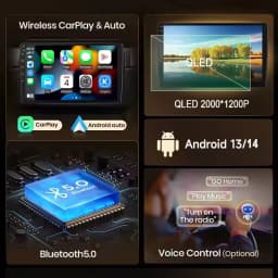Auto Radio Android For Ford Transit Custom 350 Transit V363 2020-2022 Multimedia Video Player Navigation GPS NO 2din Head Unit
