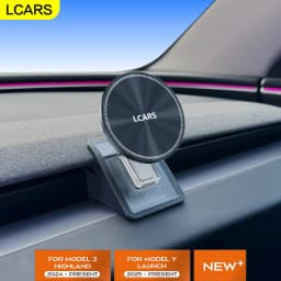 For Tesla Model 3 Highland 24 & Model Y Launch 25 Anti Vibration Shockproof Car Phone Mount Magnetic Navigation Holder Accessory