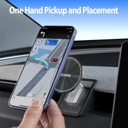 For Tesla Model 3 Highland 24 & Model Y Launch 25 Anti Vibration Shockproof Car Phone Mount Magnetic Navigation Holder Accessory