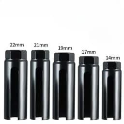 Narrow Mouth Oxygen Sensor Sleeve European-style 14-24mm 1/2" Cxygen Sensing Drive Socket Wrench Tools Car Accessories